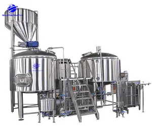 1000l 2000l 3000l sistem brewhouse untuk dijual 1000 liter bir fermentasi Harga 10hl fertator dan brite