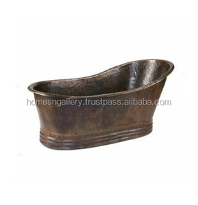 อ่างอาบน้ำทองแดงโบราณดีไซน์มาตรฐานสูงโครงสร้างโลหะสินค้ามาใหม่ - Product Image 6