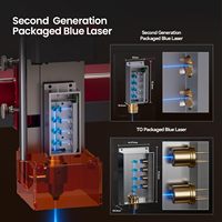 Machine de gravure laser ATOMSTACK A24 Ultra 120W, découpeuse laser avec boîtier de protection B3, zone de travail 370x310mm