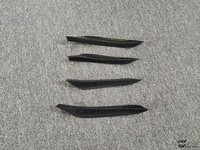 Kit carrosserie décoratif en fibre de carbone style AE pour pare-chocs avant BMW X4M 23-25, kit de mise à niveau, kit de voiture personnalisé, outils automobiles