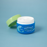 Crème de Jour Hydratante et Nourrissante LAKOU à l'Acide Hyaluronique et au Collagène 30g pour Femme – Marque Privée OEM ODM OBM – Lisse, Douce et Éclaircissante