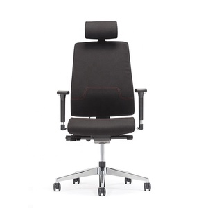 Mecanismo <span class=keywords><strong>Donati</strong></span> Silla ergonómica de cuero autoblocante Silla ejecutiva de oficina de malla con reposacabezas ajustable - Product Image 2