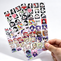 Etiquetas Impresas Personalizadas, Adhesivos de Vinilo Troquelados, Resistentes al Agua, Autoadhesivos, Hojas de Adhesivos con Logotipo en PVC