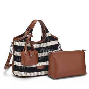 High Quality Ladies Tote <b>Bag</b> Premium Design Luxury Handbag Detachable Fashion Clutch Shoulder <b>Bag</b> Spring Summer Polyester - Product Image 2