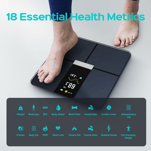 Welland Hochwertige digitale Körper waage Intelligente Personen waage für das Körper gewicht mit BMI-und Fett waage - Product Image 2