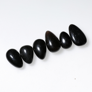 <span class=keywords><strong>Prix</strong></span> d'usine Pierres de guérison en cristal <span class=keywords><strong>Obsidienne</strong></span> noire Drop Tumbled Stones - Product Image 4