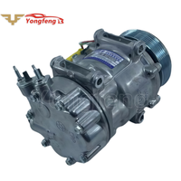 ضاغط تكييف هواء جديد 7V16 12V 6Pk بقطر بكرة 119 مم معتمد من Wei Te Na لسيتروين C4L/بيجو 408/3008/308S/DS6/فينغشن AX7