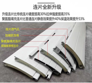 Tapparella Avvolgibile Motorizzata in Alluminio Personalizzata per Esterni, Porta Isolata per Strutture Climatizzate, Facile da Pulire - Product Image 5