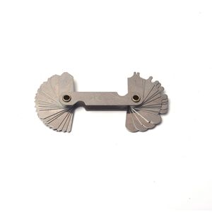 เกจรัศมีสแตนเลส/เทมเพลต R เกจ0.3-1.5 R1-7 R7.5-15วัด R15.5-25พลาสติกและโลหะ - Product Image 2