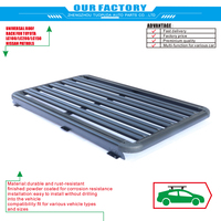 COUVERCLES DE TOIT UNIVERSELS TONNEAU Panier monté sur le toit pour TOYOTA LC100 LC150 LC200 NISSAN PATROL