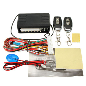 Sistema de entrada sin llave, juego de 8 piezas con control remoto para cierre centralizado del coche y alarma antirrobo - Product Image 5