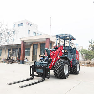 Mini-chargeuse sur pneus hydrostatique DY50 à 4 roues motrices, design compact, pour ferme et <span class=keywords><strong>jardin</strong></span> - Product Image 1