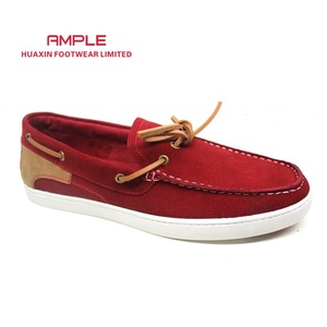 Mocasines de cuero hechos <span class=keywords><strong>a</strong></span> mano para hombre, zapatos náuticos con cordones, elegantes - Product Image 3