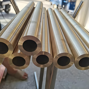 도매 맞춤형 두꺼운 벽 대구경 황동 및 순수 구리 튜브 - 절단 서비스 제공 - Product Image 4