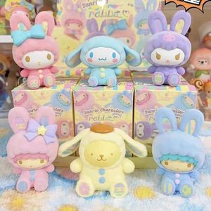 Para Sanrio Rabbit Series Mystery Boxes Adornos de escritorio hechos a mano con Kulomi <span class=keywords><strong>Melody</strong></span> un regalo de personaje congelado para niñas - Product Image 2