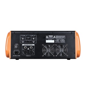 Série <span class=keywords><strong>GT</strong></span> 700W, mixeur audio haute puissance <span class=keywords><strong>2</strong></span> canaux, 99 effets numériques, 1AUX, <span class=keywords><strong>2</strong></span> groupes, panneau latéral rouge, 700W, XUNGUAN - Product Image 6