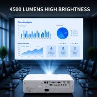 Projecteur LCD Panasonic PT-BX441C 4500 Lumens Résolution 2K avec Haut-parleurs Intégrés - Portable pour Salles de Classe, Bureaux et Salles de Réunion