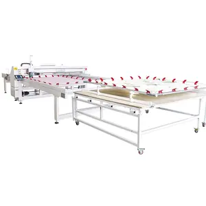 Hoge Snelheid Automatische Enkele Kop Lange Arm Computer Naaien Quiltmachine Voor Quilt Borduurpatroon Dekbed En Matras