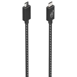 Cable USB 4.0 Tipo-C Macho - Macho, hasta 240W, 40Gbps, 50cm, color gris; ideal para cargar dispositivos y transferir datos - Product Image 1
