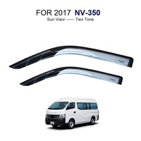 Harga pabrik deflektor angin mobil pelindung hujan jendela kustom pelindung matahari untuk Nissan NV350 Urvan aksesoris
