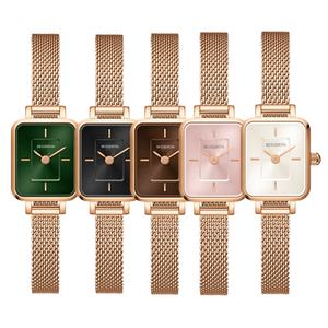Hot Sale Customizable Women's Square <b>Watch</b> <b>Waterproof</b> Alloy Japan Quartz Movt Ladies' Fashion <b>Watch</b> Custom - Product Image 1