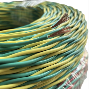 سلك كهربائي منزلي مقاوم للحريق متعدد الجدائل بقلب نحاسي مضاد للشيخوخة من PVC RVS ثنائي النواة 1.5 مم²/2.5 مم² بسعر المصنع - Product Image 4