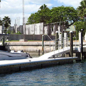 Panneau de terrasse extérieur <span class=keywords><strong>en</strong></span> WPC, panneau de passerelle 3D embossé <span class=keywords><strong>en</strong></span> composite bois, panneau de quai de yacht - Product Image 4