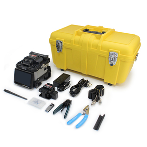 Soudeuse par fusion SHINHO X-900 à 6 moteurs pour alignement de cœur de fibre, haute précision 0,05 m pour l'ingénierie de câbles de fibre optique longue portée - Product Image 1
