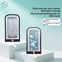Sac de téléphone anti-espion en cuir entièrement fermé, avec logo personnalisé, anti-photographie – Offre Spéciale