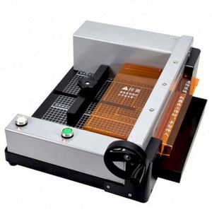 Machine à découper le papier électrique semi-automatique ST-300M de bureau, 330 mm, 12 pouces, format A4, 400 feuilles - Product Image 4