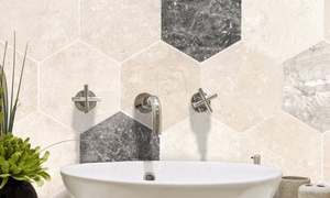 2025 Botticino Beige Marbre Pierre Naturelle Hexagonal Botticino Beige Marbre Crème Marbre Mosaïques CEM-Hexagone Carreaux Mosaïques Modèles - Product Image 5