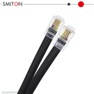 <span class=keywords><strong>Cable</strong></span> Telefónico 4P4C, <span class=keywords><strong>Cable</strong></span> de Comunicación RJ9 de <span class=keywords><strong>4</strong></span> <span class=keywords><strong>Hilos</strong></span> - Product Image 2