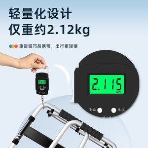 Aluminum Alloy <b>Walker</b> Adjustable Height With Sponge Handle <b>For</b> Elderly Rehabilitation Support - Product Image 5