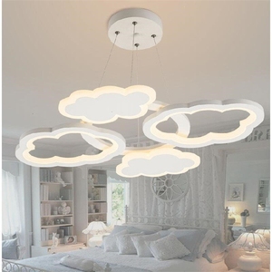 JYLIGHTING vendita calda camera da letto lampadari art deco <span class=keywords><strong>lampadario</strong></span> nuvola per bambini - Product Image 1