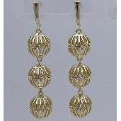 Sofisticati orecchini a bottone in oro 14K con diamante taglio pera bianco e oro rosa placcato per un fascino alla moda e coltivato - Product Image 1