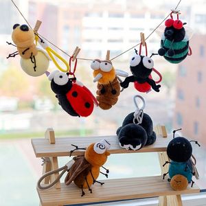 Llavero de Peluche Personalizado con Logo, Lindo Mosquitos y Luciérnagas, Mini Insecto de Peluche, Muñeco de Algodón PP, Colgante para Bolso - Product Image 5
