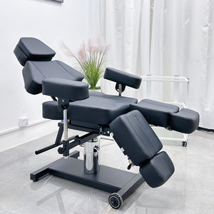 Lit de <span class=keywords><strong>tatouage</strong></span> électrique noir chaud lit de maquillage des sourcils chaise de <span class=keywords><strong>tatouage</strong></span> dos complet beauté multifonctionnelle - Product Image 6