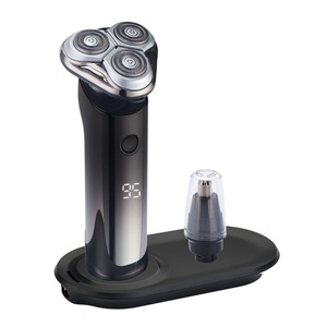 Afeitadora Eléctrica Recargable e Impermeable para Hombre, Maquinilla de Afeitar Facial Inalámbrica para Barba - Product Image 1