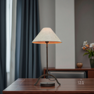 Cao cấp hiện đại Linen Shade bảng đèn thiết kế mới lạ cao cấp móng chết đúc đơn giản cho khách sạn nhà văn phòng đọc sách không gian - Product Image 5