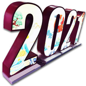 Letras 3D Personalizadas de Acrílico con Iluminación LED Frontal, Letrero con Logotipo de Empresa, Control Remoto, Resistente al Agua IP54, Luces Multicolor para Oficina - Product Image 6