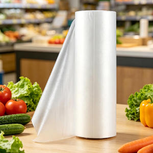 Hot Sale China Supplier Custom Transparent Plastic Roll Bags Food Packaging Film Roll, Vegetable <b>Fruit</b> Plastic Produce Bags Low - Product Image 4
