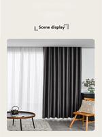 Rideaux d'hôtel 100% polyester pur textile naturel tissu moderne salon chambre lumière luxe rideaux occultants