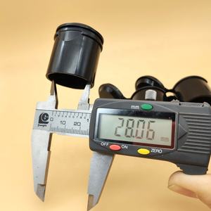 28/415 السلس نوع اللون الأسود البلاستيك فليب الأعلى كاب ل زجاجة شامبو 28 مللي متر PP زجاجة بلاستيكية غطاء للحاوية - Product Image 2