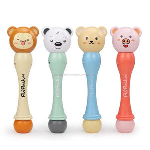 Animal Bear / Pig / Dog / Monkey Electric Music Glowing <span class=keywords><strong>Bubble</strong></span> Stick <span class=keywords><strong>Bubble</strong></span> Machine <span class=keywords><strong>Bubble</strong></span> Stick Toy Niños Backyard Game Toy - Product Image 1