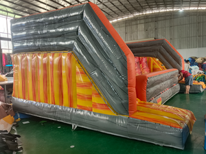 Structures gonflables commerciales : Mur d'escalade, Jungle Lava Wipeout, Jeux de <span class=keywords><strong>trampoline</strong></span>, <span class=keywords><strong>Jeu</strong></span> interactif de blocage à quatre balles pour fêtes - Product Image 3