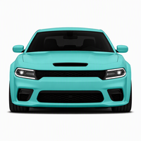 WRAPMASTER PET Helldog Dodge Charger Film Vinyle pour Voiture 1.52x19m Design Personnalisé Film pour Véhicule pour Graphiques Intégraux