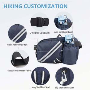 Su geçirmez yürüyüş bisiklet koşu Hip Hop koşucular kemer bel çantası spor Fanny paketi su şişesi tutucu ile - Product Image 5