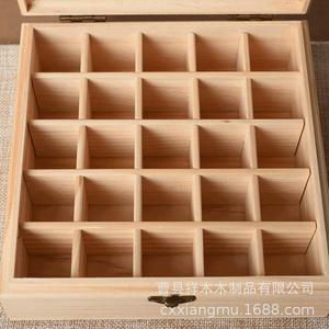 DoTerra Essential Oil Wooden <b>Box</b> 24 Compartments Solid <b>Pine</b> Storage <b>Box</b> For Essential Oils Packaging Gift <b>Box</b> - Product Image 4