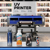 Mesin Cetak Digital LINKO Performance A1 UV Printer dengan Kepala Cetak I3200 60cm, Film Transfer Panas AB untuk Cetak Casing Ponsel