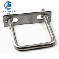 Perno en U Galvanizado Económico con Rosca Estándar para Soporte Solar, Abrazadera de Tubería, Proyectos Residenciales y Comerciales